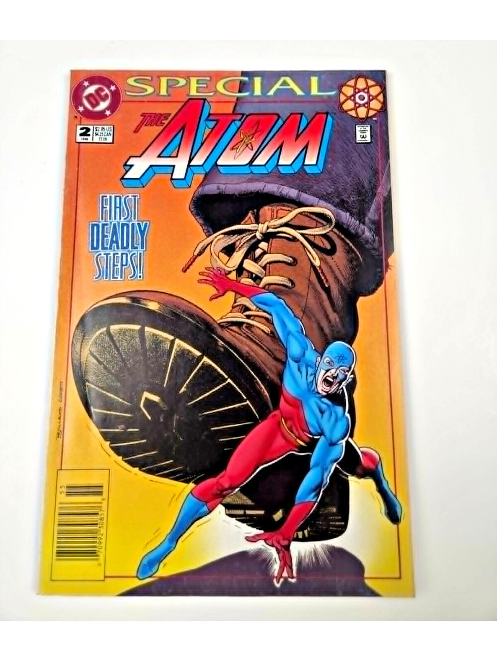 DC Special The Atom #2 Comic Book 1988 Jan First Deadly Steps Bronze Age Style V